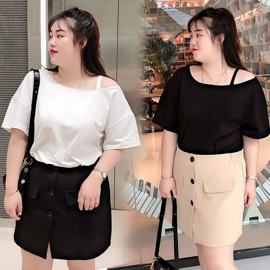 Áo lệch vai thun - ABEO181