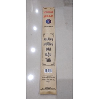 Nhang hương bài đậu tàn túi giấy 30 nén