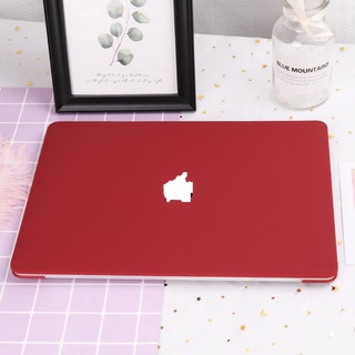 Case ,Ốp Mácbook Màu Đỏ booc đô Đủ Dòng ( Tặng Kèm Nút Chống Bụi + Chống gãy đầu dây sạc )