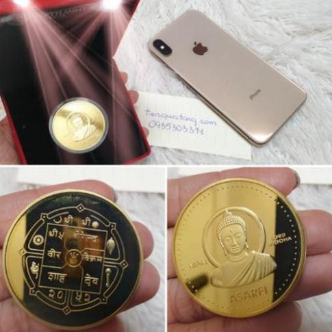 Tiền Xu Hình Phật Thích Ca Nepal Túi May Mắm | BigBuy360 - bigbuy360.vn