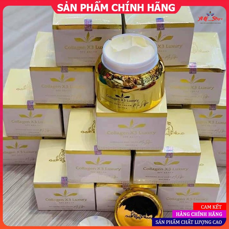 [CHỌN GÓI COMBO GIẢM 15%] - Mỹ phẩm đông anh, Kem dưỡng body Collagen X3 Luxury kích trắng da chính hãng | BigBuy360 - bigbuy360.vn
