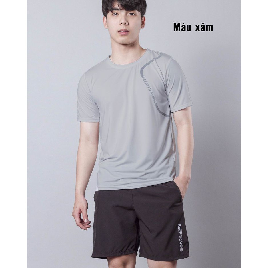 Áo quần thể thao [  bộ đồ nam ] chất vải co giãn thoải mái 6 màu cho anh em lựa KT6 | BigBuy360 - bigbuy360.vn