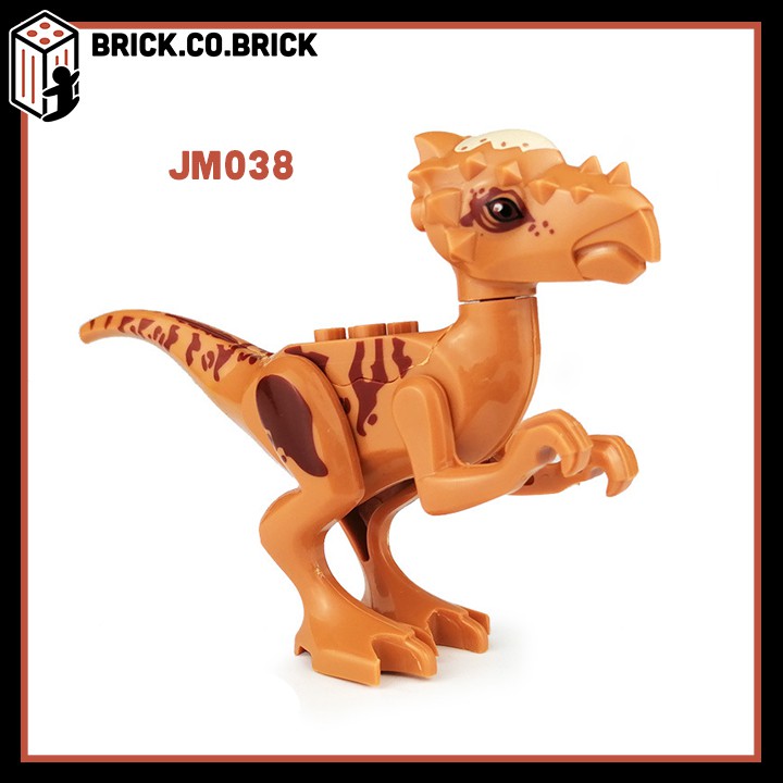 Đồ chơi lắp ráp mô hình non lego khủng long - dinosaur jurassic world động vật báo, cá mập JM035-JM037-JM038