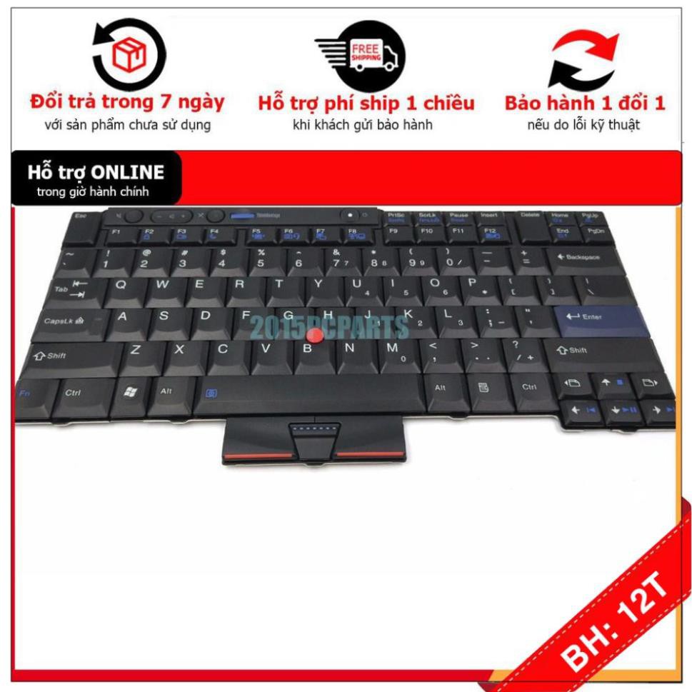 [BH12TH] 🎁 Bàn phím laptop Lenovo ThinkPad T410 T420 T510 T520 W510 W520 X220 - HÀNG ZIN