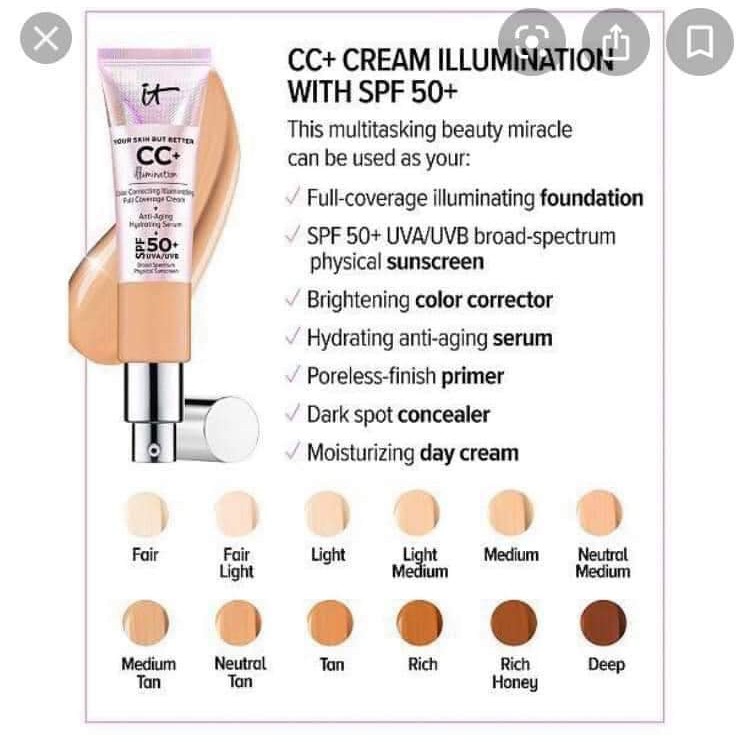 KEM NỀN CC CREAM ITCOSMETICS 32ML | BigBuy360 - bigbuy360.vn