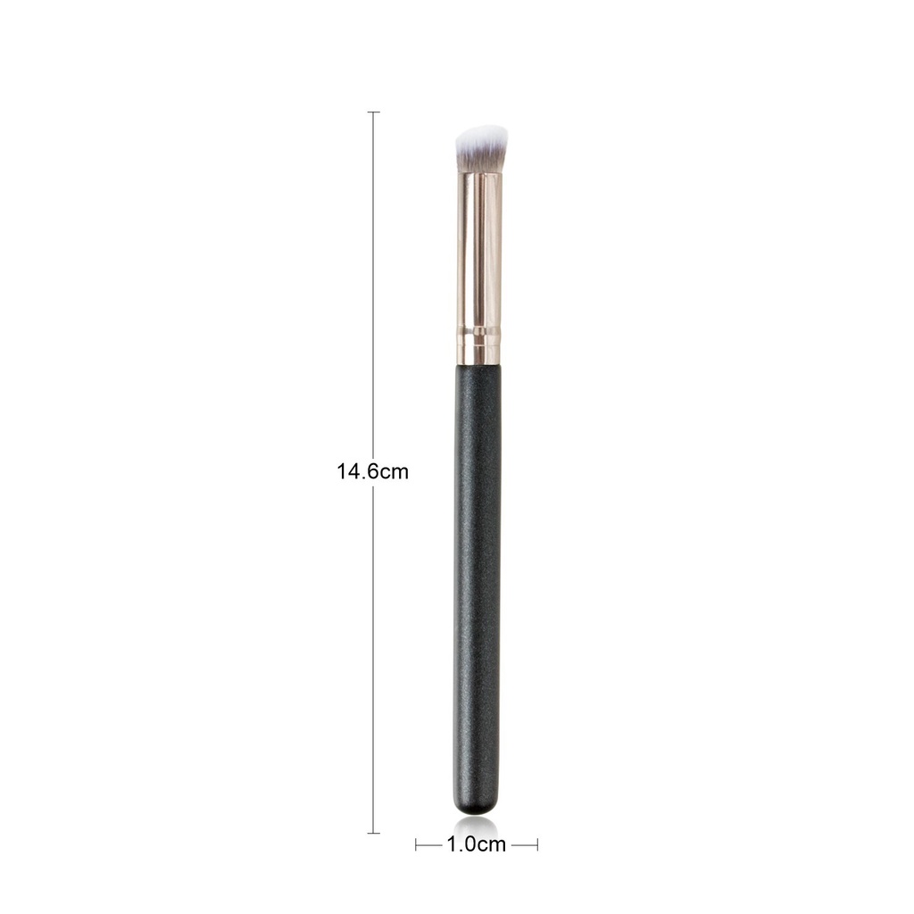 Hot! Cọ Trang Điểm Nền Che Khuyết Điểm Đầu Xiên 270 Độ Không Để Lại Dấu 170 Độ