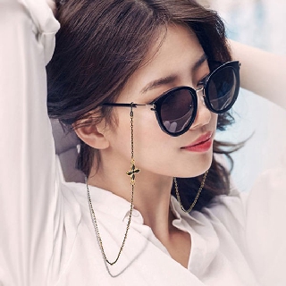 Momao phụ kiện dây xích đeo cổ hình cỏ bốn lá thời trang hàn quốc