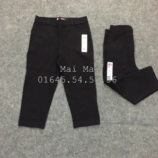 Quần legging ngố