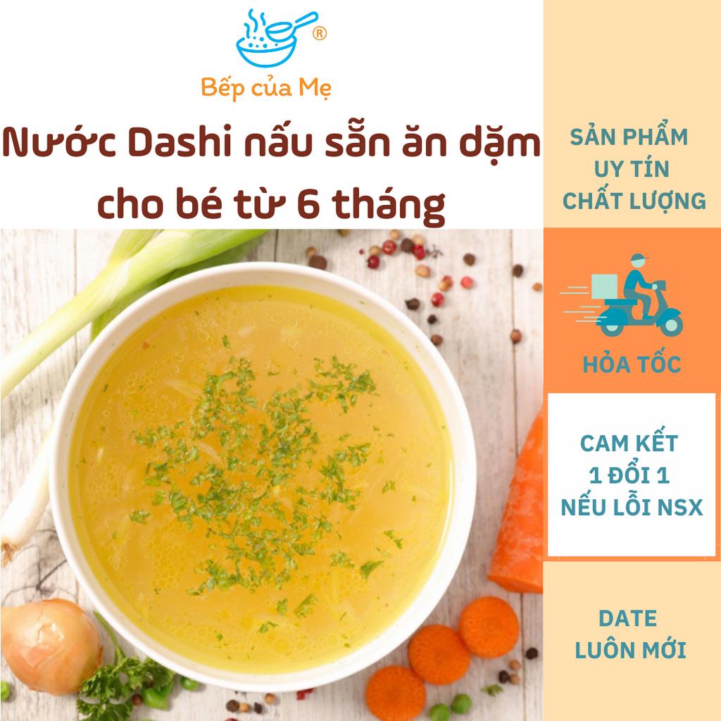 Nước dùng Daisy rau củ, rong biển ăn liền cho bé ăn dặm từ 6 tháng, Shop Bếp Của Mẹ