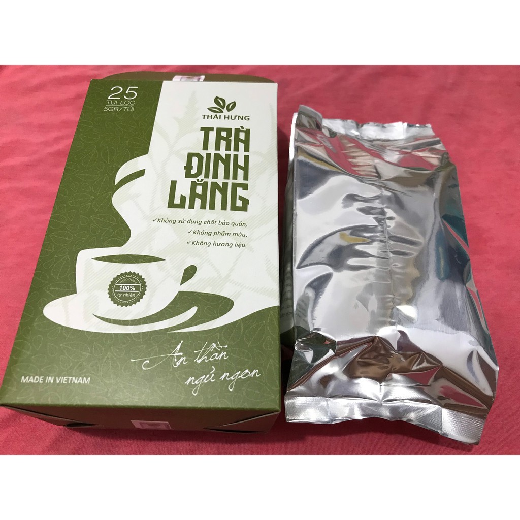 Trà đinh lăng Thái Hưng - 25 túi x 5g (cho người mất ngủ) | BigBuy360 - bigbuy360.vn
