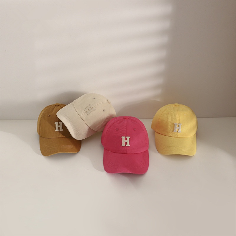 Mũ Lưỡi Trai Chống Nắng Màu Sắc Đơn Giản Thời Trang Đi Biển Mùa Hè Cho Bé