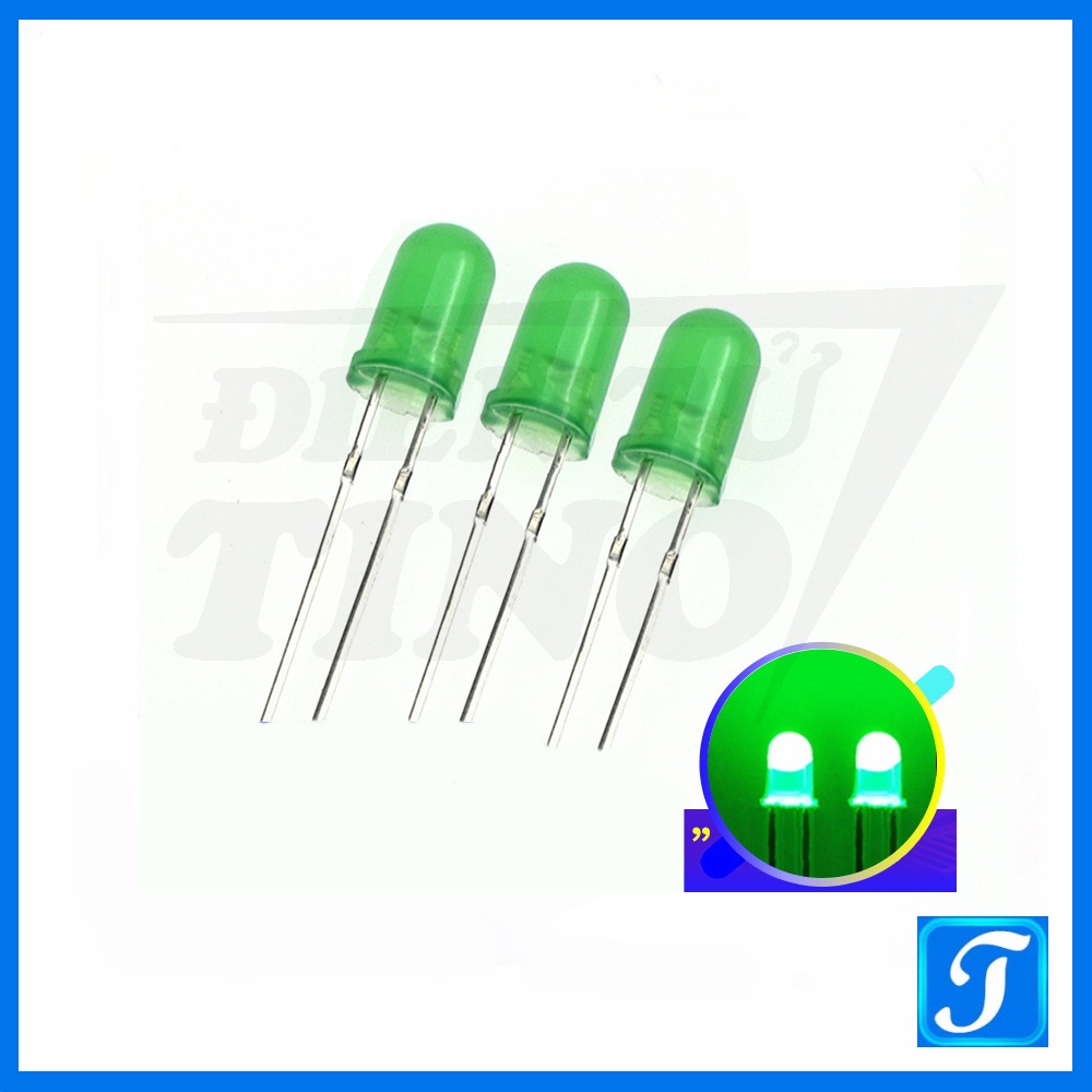 Led Màu 5mm Led Phủ Màu Led Đơn Nhiều Màu tùy chọn