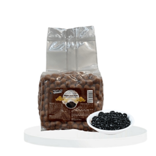 Trân Châu đường đen Krub.O 500g giòn dai, an toàn sức khỏe