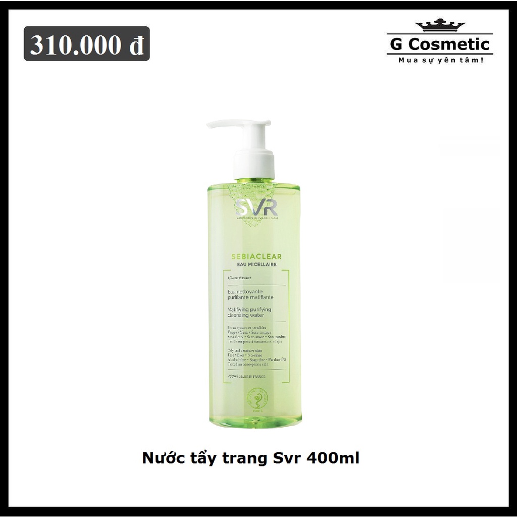 Tẩy trang Svr 400ml