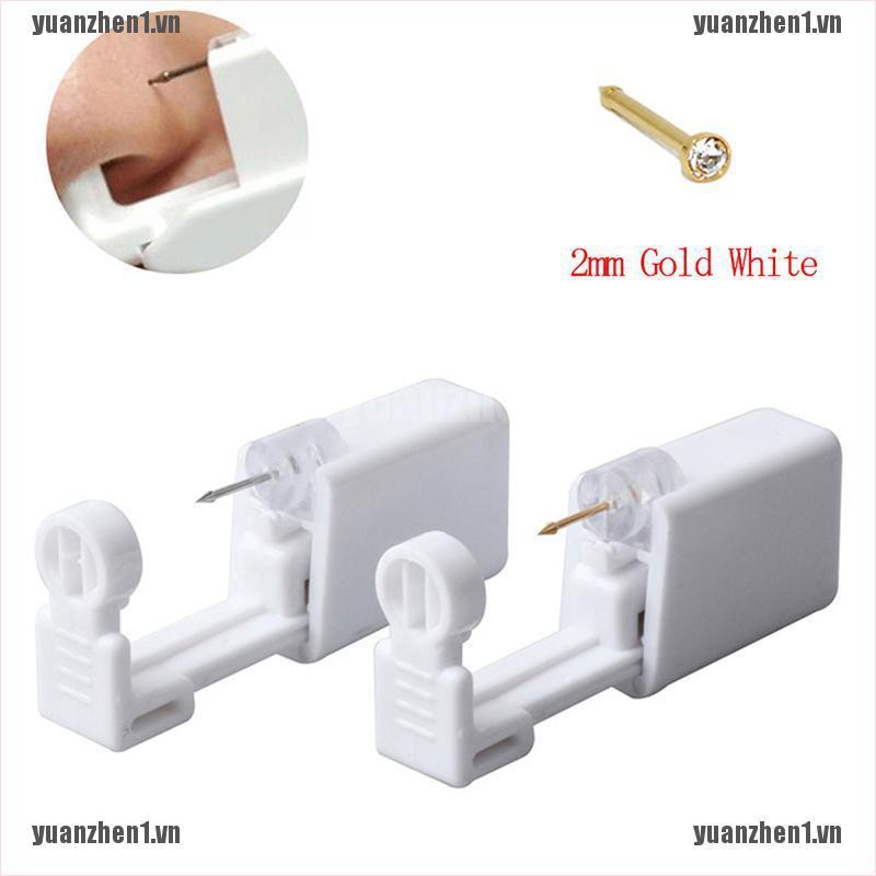 [YUANZHEN1] Dụng Cụ Xỏ Khuyên Mũi An Toàn Dùng 1 Lần