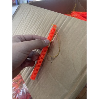 1 cây cán cầm ko pin gắn đèn trung thu, đèn handmade