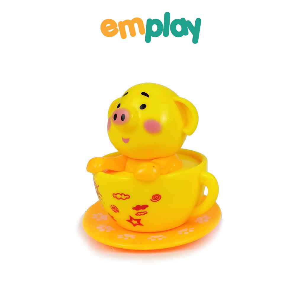 (XẢ KHO 60%) Đồ chơi trẻ em Emplay lợn vặn cót chất liệu nhựa ABS chắc chắn màu sắc tươi sáng giúp kích thích thị giác