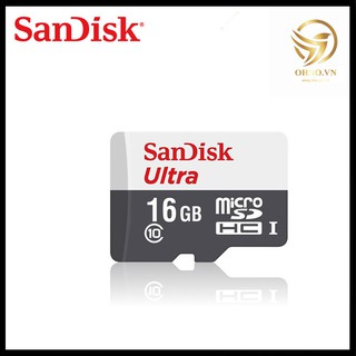 Thẻ nhớ SanDisk Ultra MicroSDHC UHS-I 16GB – 48Mb/s – Ohno Việt Nam