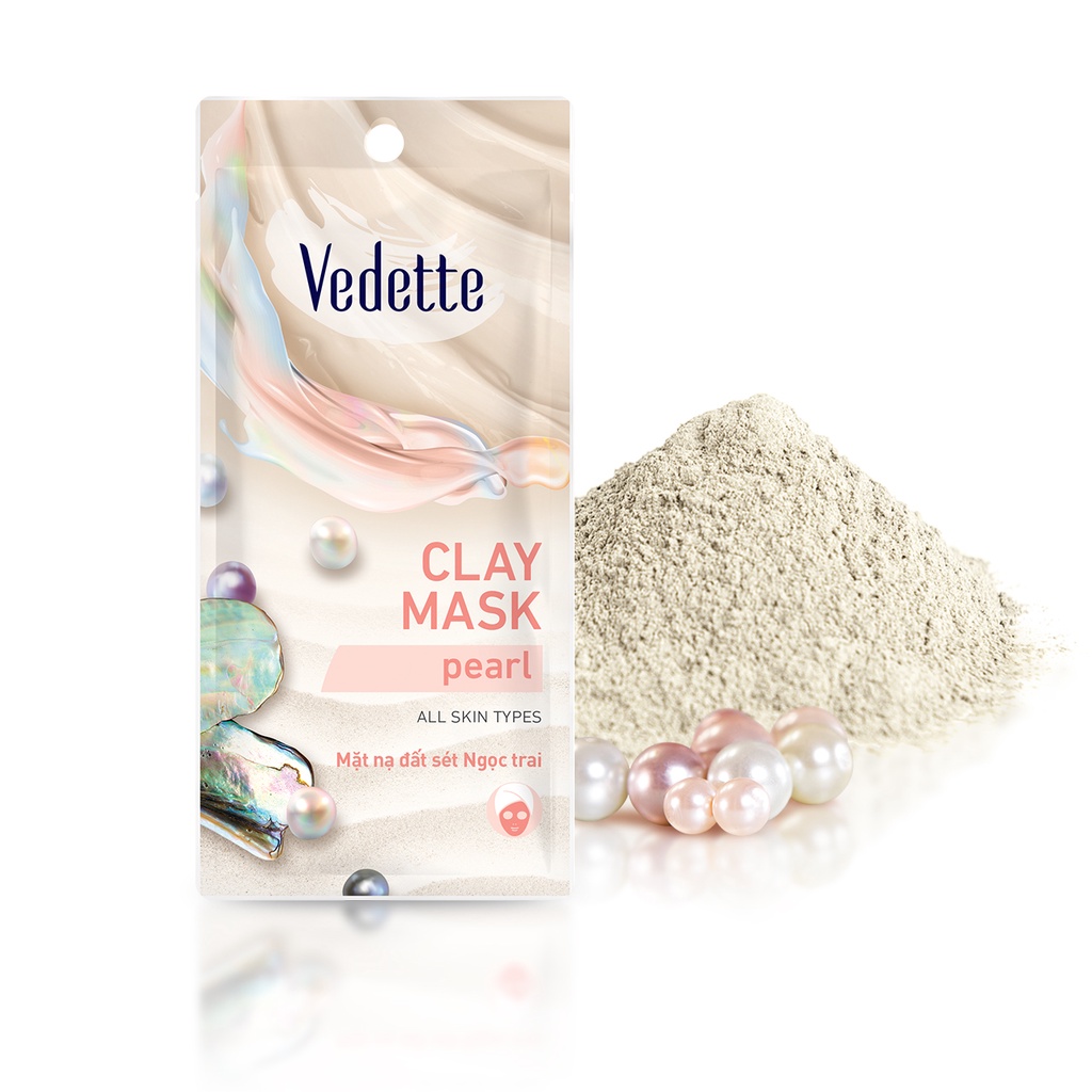 Mặt nạ đất sét sạch sâu dịu nhẹ Vedette Clay Mask 12g