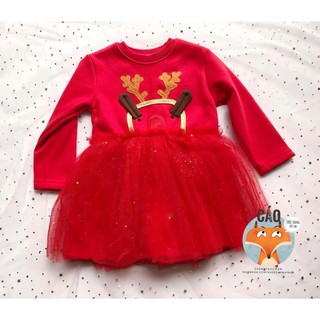 Đầm giáng sinh thu đông đầm noel