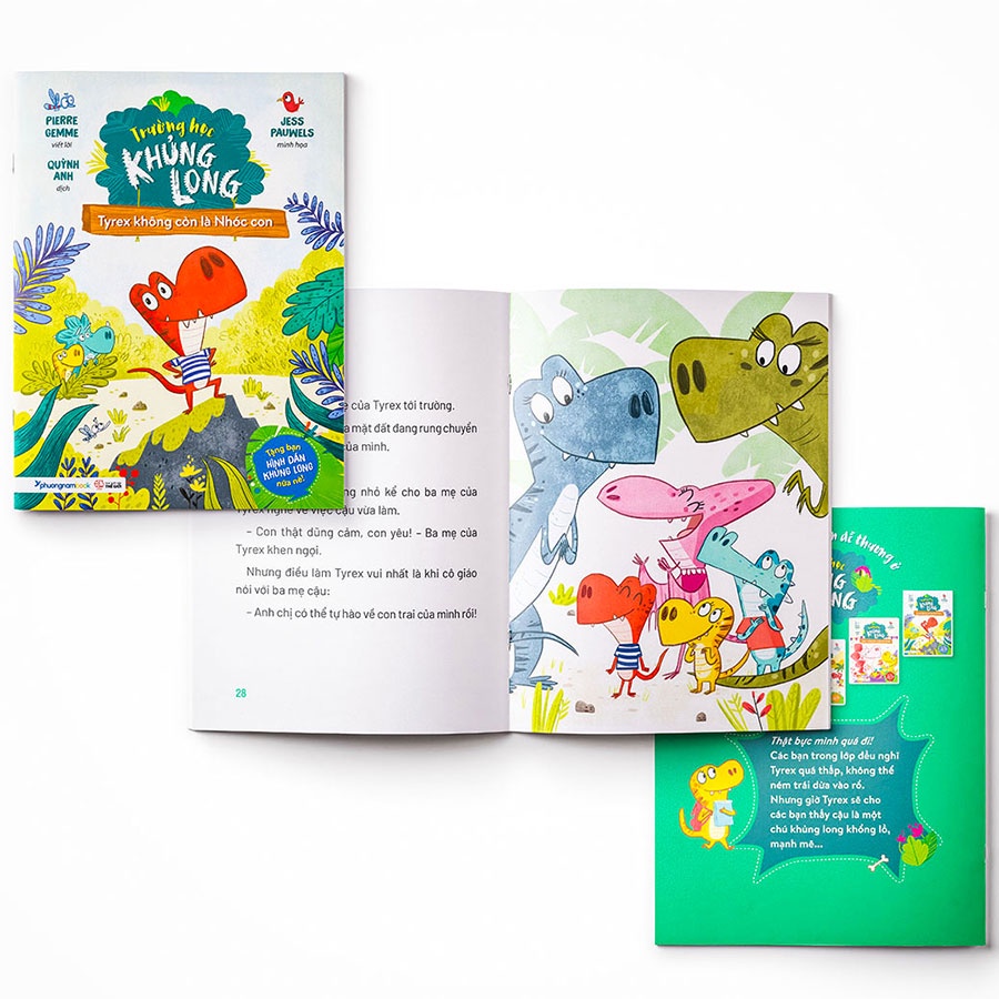 Sách - Tyrex không còn là nhóc con - Trường học khủng long