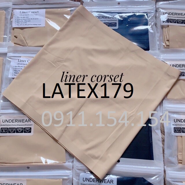 Áo lót Liner Corset LOẠI 1   FREE SIZE- ÁO LINER MẶC TRONG LATEX