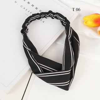 Turban kẻ trẻ trung cá tính