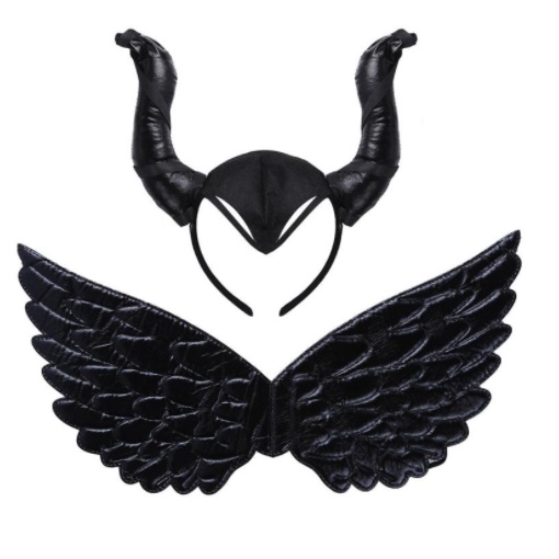 💥 Băng Đô Hình Đôi Sừng và Cánh Đen Hóa Trang Lễ Halloween Ác Quỷ Magnificent 💥FOLLOW TẶNG 3K💥HÀNG CÓ SẴN💥 001550
