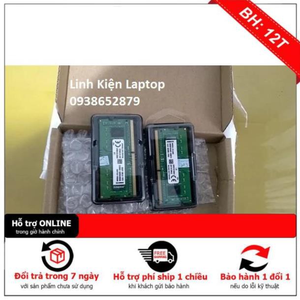 [BH12TH] Ram DDR3 DDR4 Laptop 8G/1600 4G/8G/2400 8G/2666 Kingston Chính hãng