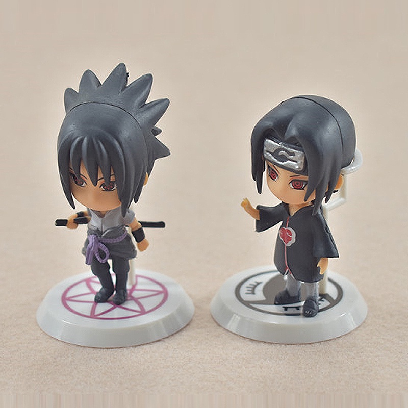 6 Mô Hình Các Nhân Vật Naruto Chibi (Sasuke, Kakashi, Itachi, Hinata, Jiraira, Gaara...)