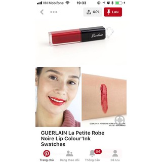 Son guerlain kem màu l120 - đỏ