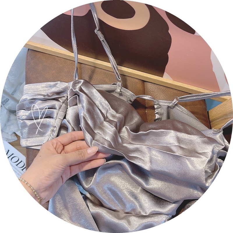 ĐẦM PHI CỔ ĐỔ RỚT VAI RÚT DÂY LƯNG