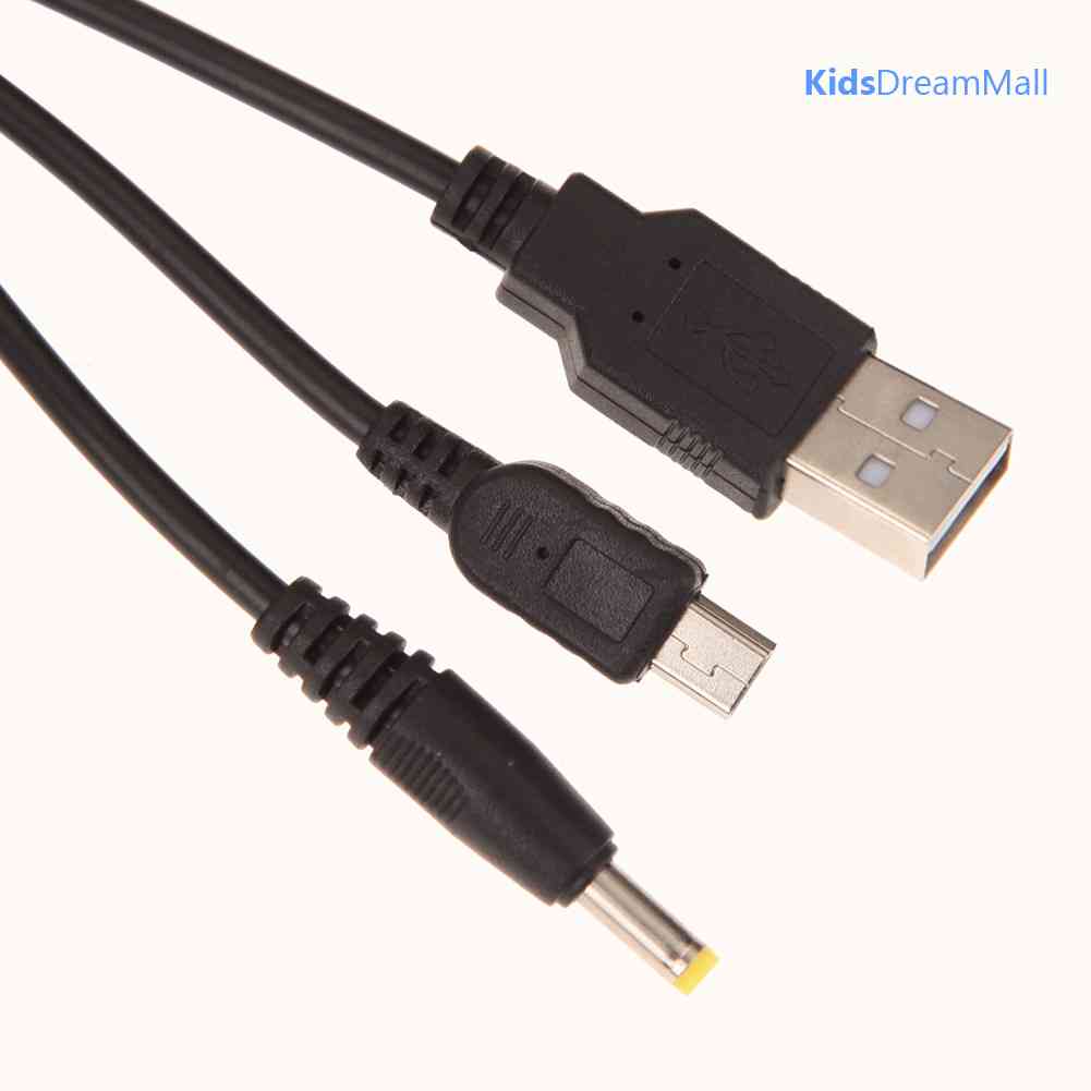 Dây Cáp Sạc Truyền Dữ Liệu USB 2 Trong 1 Dài 1.2m Cho Sony PSP