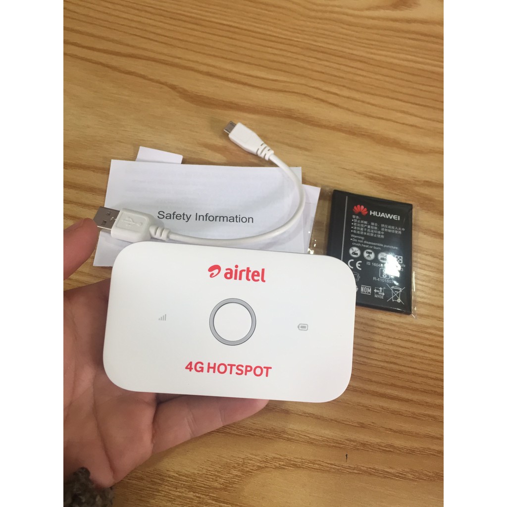 BỘ PHÁT WIFI TỪ SIM 3G 4G DI ĐỘNG HUAWEI AIRTEL E5573