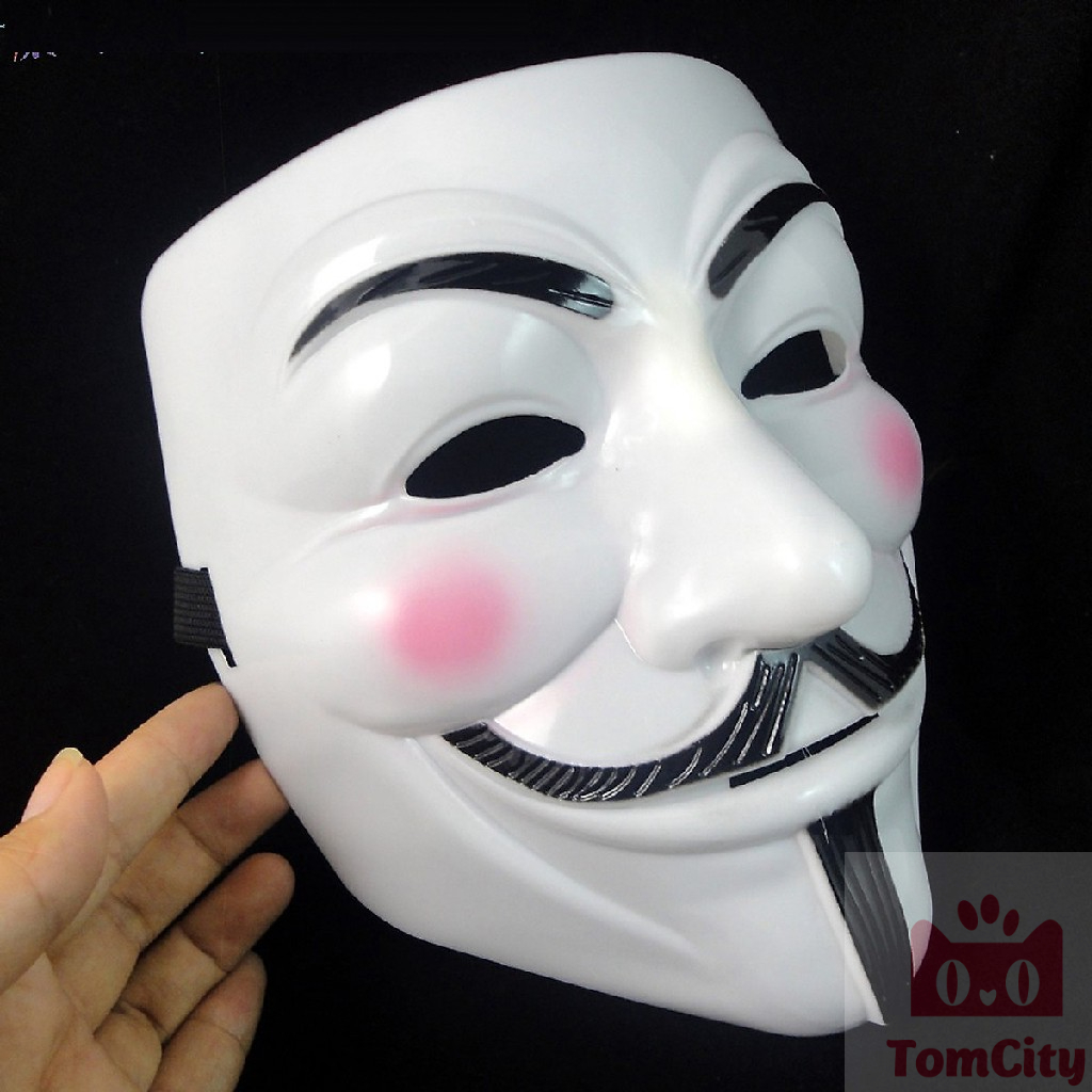 Mặt nạ hacker - Anonymous Mặt Nạ hóa trang Halloween