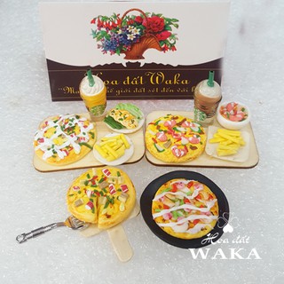 Pizza mini 01- mô hình 1/12