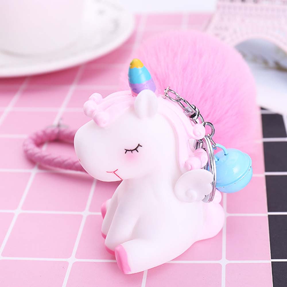 Móc Khóa Hình Ngựa Một Sừng Dễ Thương