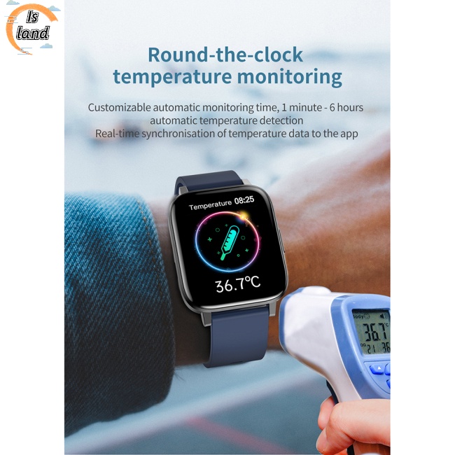 Đồng Hồ Thông Minh F60 Màn Hình Hd 1.70 Đo Nhịp Tim Huyết Áp Theo Dõi Sức Khỏe