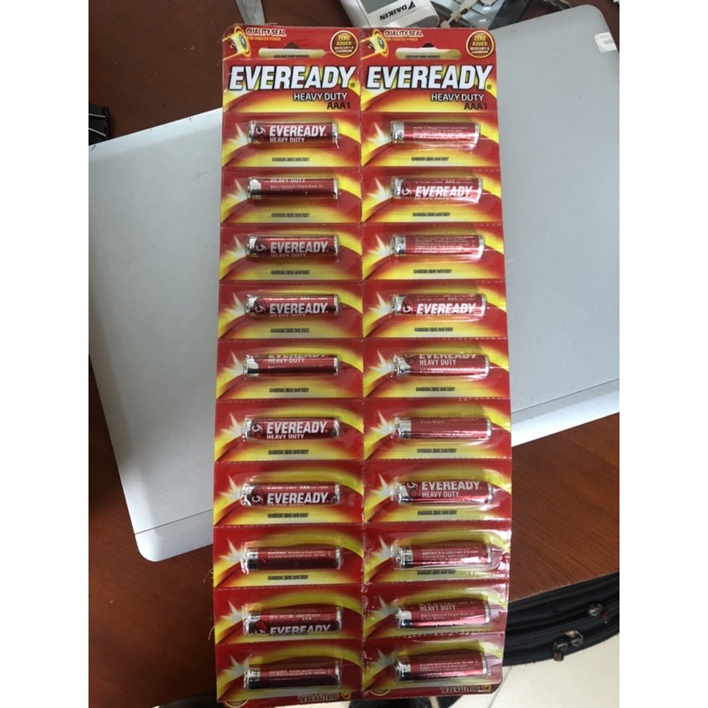 Vỉ pin dây 20 viên AA và AAA - Hàng chính hãng DKSH Việt Nam