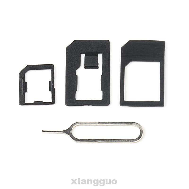 Set 4 Đầu Chuyển Đổi Sim Cao Cấp Cho Iphone 5