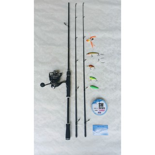 Bộ Cần Câu Lure Máy Đứng Tomahawk 🔰Hàng Đẹp-Gía Rẻ🔰Bộ Cần Câu Cá Lóc