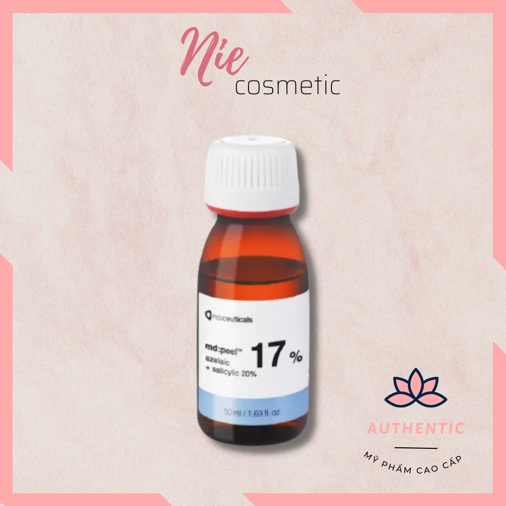 Thay da sinh học Peel MD:Peel 17% Azelaic + 20% Salicylic