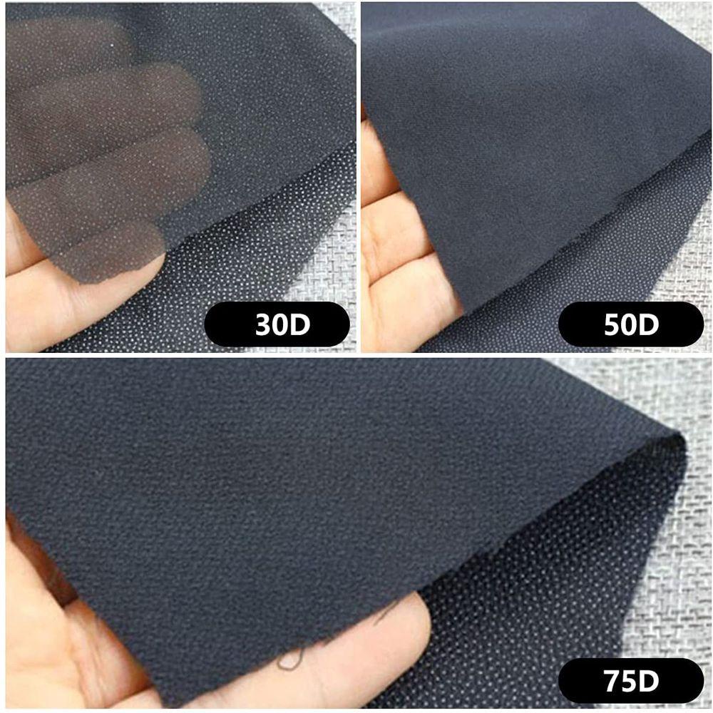 Cuộn Băng Keo Ủi Quần Áo 30D / 50D / 75D Bằng Polyester Gọn Nhẹ DIY