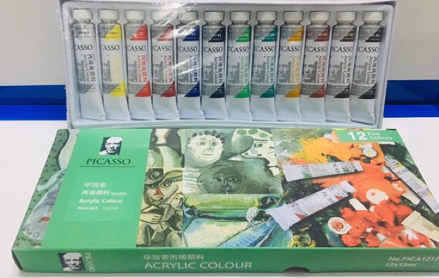 ACRYLIC PHOENIX BỘ TUÝP 24 MÀU