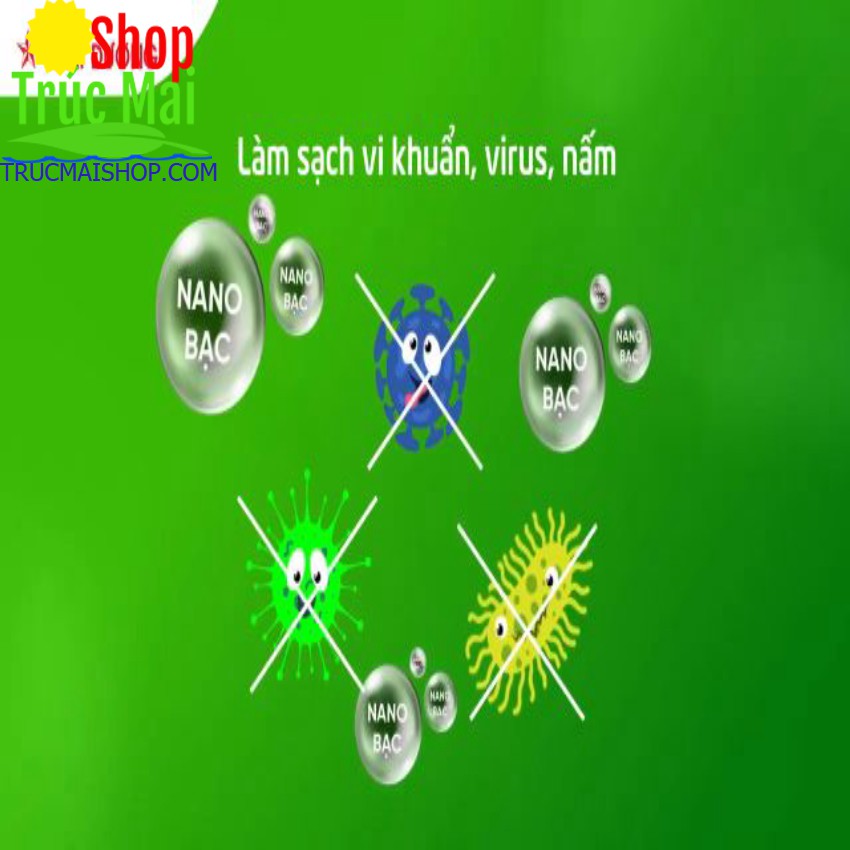 Nước Rửa Tay Khô NaNo bạc chính hãng Thái Dương