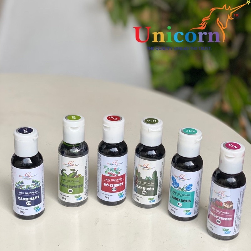 Màu thực phẩm siro Unicorn Color 60g