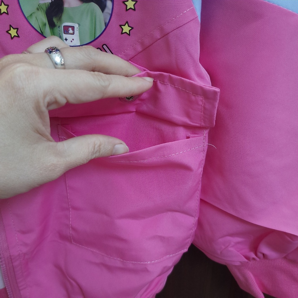 Áo khoát dù phong cách Hàn quốc cho bé gái - Áo khoát trẻ em