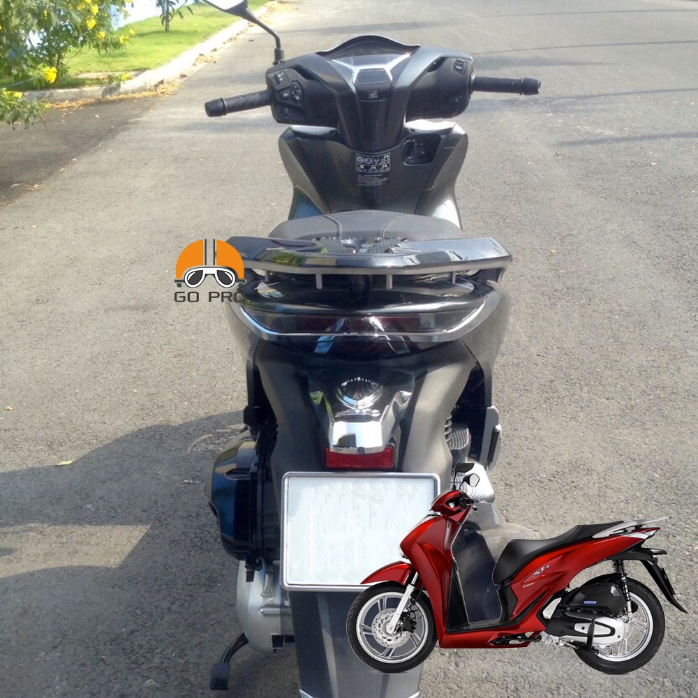 [CHÍNH HÃNG] Ốp Cảng Sau SH 2020 Nhựa Xi