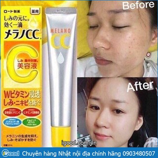 Serum CC Melano trị thâm, trắng da 20ml