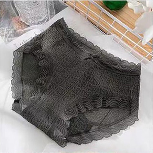 [083] Set 4 Quần Lót Nữ Cotton Cao Cấp Viền Ren Đính Nơ - Đồ Lót Quần Chíp Nữ Thông Hơi Kháng Khuẩn FreeSize Dưới 62kg